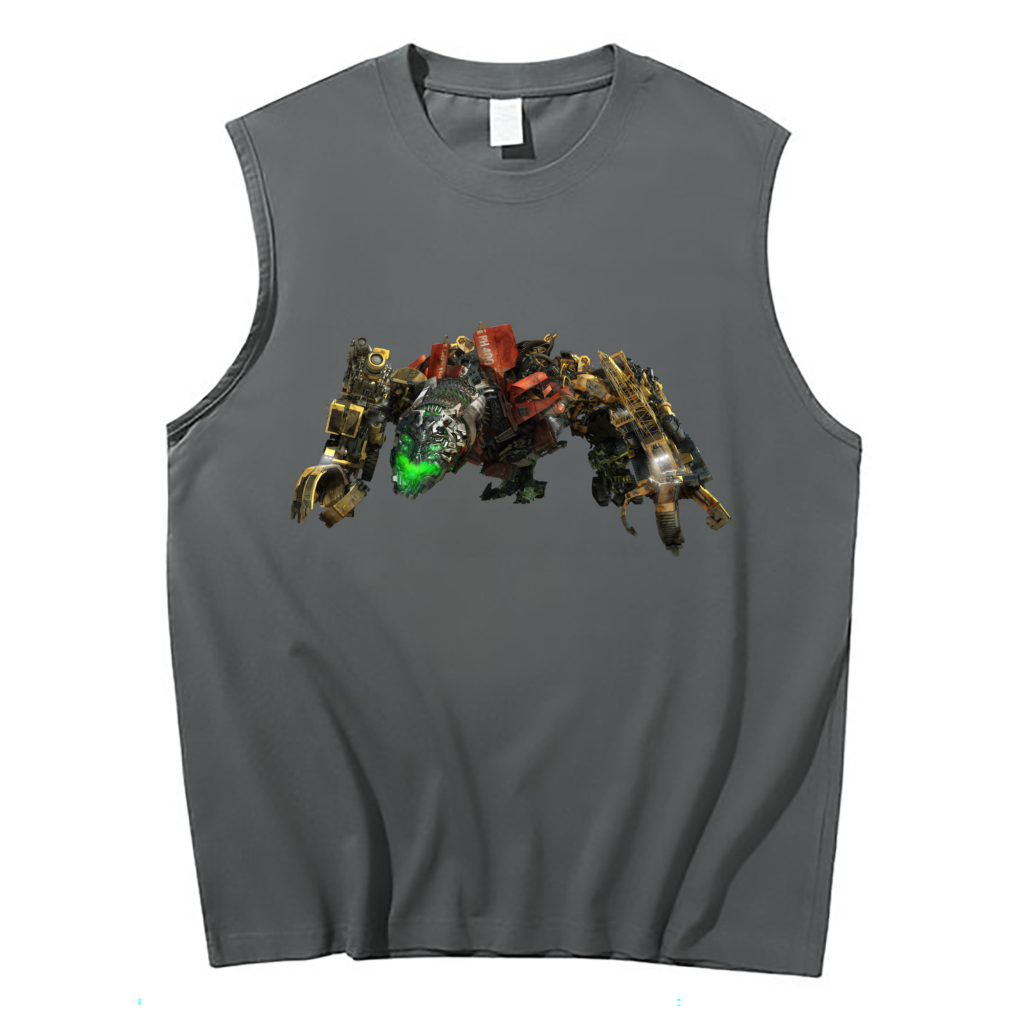 （画像用） Transformers トランスフォーマー コットン100％タンクトップ（フロントプリント）